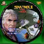 carátula cd de Star Trek Ii - La Ira De Khan - Custom - V4