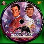 carátula cd de Star Trek Iv - Mision Salvar La Tierra - Custom - V5