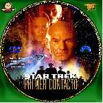 carátula cd de Star Trek Viii - Primer Contacto - Custom - V3