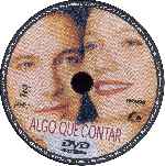 carátula cd de Algo Que Contar