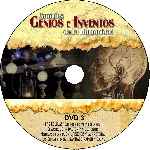 carátula cd de Grandes Genios E Inventos De La Humanidad - Dvd 03