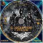 carátula cd de El Caballero Oscuro - La Leyenda Renace - Custom - V5
