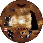 cartula cd de Batman Begins - Custom