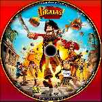 carátula cd de Piratas - 2012 - Custom - V4
