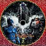 carátula cd de Batman - El Caballero De La Noche Asciende - Custom - V03