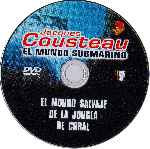carátula cd de Jacques Cousteau - El Mundo Submarino 02