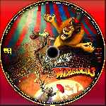 carátula cd de Madagascar 3 - Custom