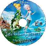 carátula cd de Tinker Bell Y El Secreto De Las Hadas - Custom 