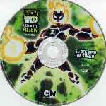 carátula cd de Ben 10 - Ultimate Alien - Volumen 03 - El Regreso De Fuego - Region 4