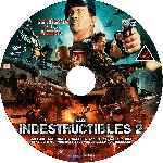 cartula cd de Los Indestructibles 2 - Custom - V5