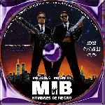cartula cd de Men In Black - Hombres De Negro - Custom - V03