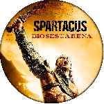 carátula cd de Spartacus - Temporada 02 - Dioses De La Arena - Custom