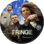 carátula cd de Fringe - Temporada 01 - Custom - V2