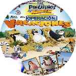 carátula cd de Los Pinguinos De Madagascar - Operacion Vacaciones - Custom - V3