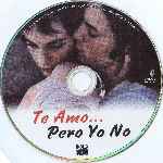 carátula cd de Te Amo Pero Yo No