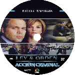 carátula cd de Ley Y Orden - Accion Criminal - Temporada 03 - Custom