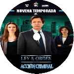 carátula cd de Ley Y Orden - Accion Criminal - Temporada 09 - Custom