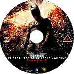 carátula cd de Batman - El Caballero De La Noche Asciende - Custom - V05