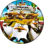 carátula cd de Los Pinguinos De Madagascar - Operacion Patrulla De Pinguinos - Custom