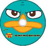 carátula cd de Phineas Y Ferb - Los Expedientes Secretos - Custom - V2