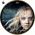 carátula cd de Los Miserables - 2012 - Custom