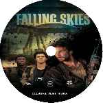 carátula cd de Falling Skies - Temporada 01 - Custom - V2