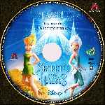 carátula cd de Tinker Bell Y El Secreto De Las Hadas - Custom - V5