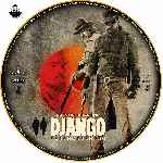cartula cd de Django Desencadenado - Custom