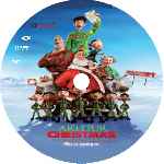 carátula cd de Arthur Christmas - Operacion Regalo - Custom - V3