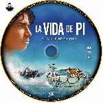 carátula cd de La Vida De Pi - Custom - V3