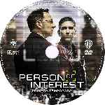 carátula cd de Person Of Interest - Temporada 01 - Custom - V3