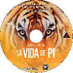 carátula cd de La Vida De Pi - Custom - V4 