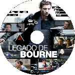 carátula cd de El Legado De Bourne - Custom - V3
