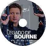 carátula cd de El Legado De Bourne - Custom - V4