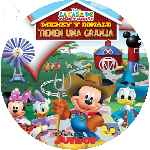 carátula cd de La Casa De Mickey Mouse - Mickey Y Donald Tienen Una Granja - Custom
