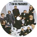 carátula cd de 7 En El Paraiso - Temporada 09 - Custom