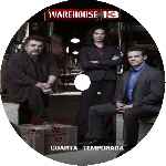 carátula cd de Warehouse 13 - Temporada 04 - Custom