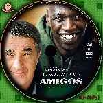 carátula cd de Amigos - 2011 - Intouchables - Custom