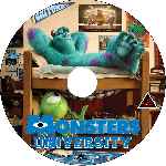 cartula cd de Monsters University - Custom