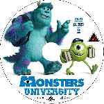 cartula cd de Monsters University - Custom - V02