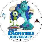 carátula cd de Monsters University - Custom - V04
