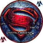 carátula cd de Superman - El Hombre De Acero - Custom - V2