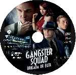 cartula cd de Gangster Squad - Brigada De Elite - Custom - V2