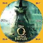 carátula cd de Oz - Un Mundo De Fantasia - Custom - V07