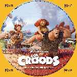 cartula cd de Los Croods - Custom - V06