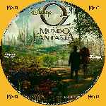carátula cd de Oz - Un Mundo De Fantasia - Custom - V10