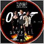 carátula cd de Skyfall - Custom - V09