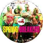 carátula cd de Spring Breakers - Custom - V2