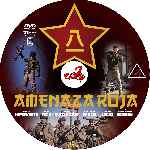cartula cd de Amenaza Roja - Custom 