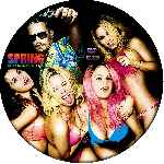 carátula cd de Spring Breakers - Custom - V3
